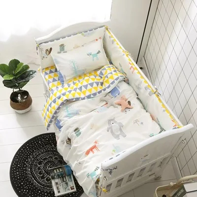 6/9pcs bear Baby bedding Set set de cuna Unpick wash Bedding kit Baby Bed Around whole set ,120*60/120*70cm
6/9pcs bear Baby bedding Set set de cuna Unpick wash Bedding kit Baby Bed Around whole set ,120*60/120*70cm