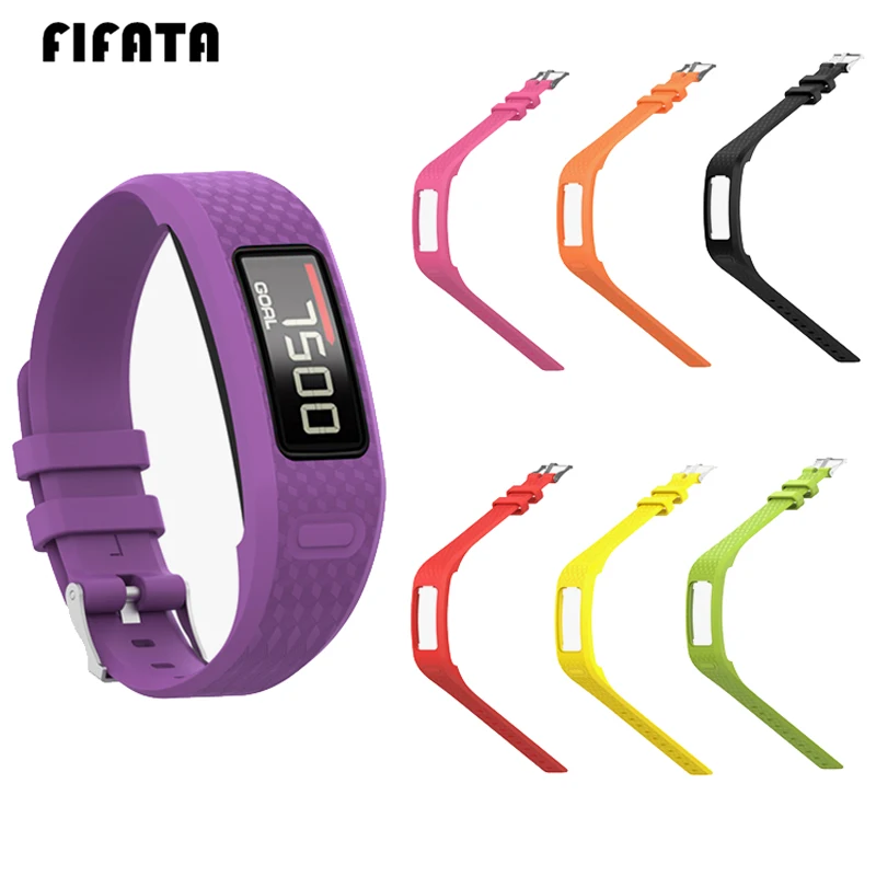 FIFATA Soft Silicone Strap For Garmin Vivofit 1 Colorful Replacement Rubber Smart Watch Band For Garmin Vivofit 2 Bracelet
FIFATA Soft Silicone Strap For Garmin Vivofit 1 Colorful Replacement Rubber Smart Watch Band For Garmin Vivofit 2 Bracelet