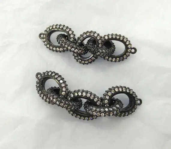 25-60mm Multi connectrs Micro pave stone 2sets gunmetal Rhodium Double loop round Circle Square Multi Strand Micro Pave CZ charm
25-60mm Multi connectrs Micro pave stone 2sets gunmetal Rhodium Double loop round Circle Square Multi Strand Micro Pave CZ charm