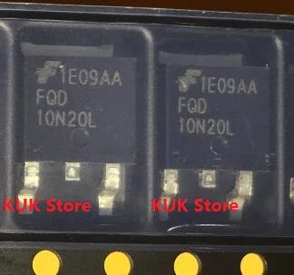 Оригинальный 100% новый FQD10N20L FQD 10N20L FQD10N20LTM FQD10N20LTF 200V 7.6A DPAK 10 шт./лот|lot lot|lot 10pcslot |