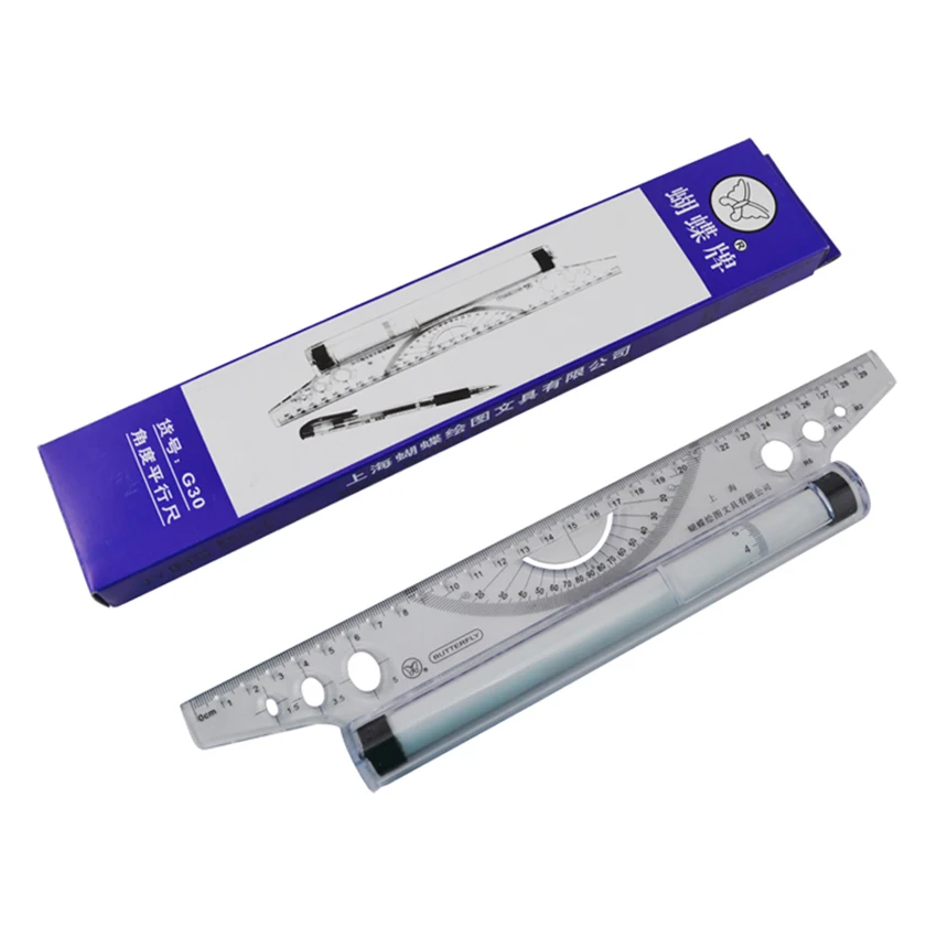 1PC 30cm Universal Foot Angle Parallel Ruler Designer Drawing Balancing Scale Rulers Multi-purpose Rolling Ruler NEW
1PC 30cm Universal Foot Angle Parallel Ruler Designer Drawing Balancing Scale Rulers Multi-purpose Rolling Ruler NEW