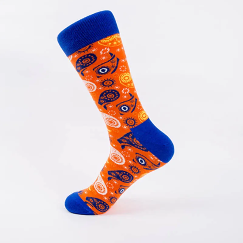 Art New Autumn&winter Trend Hip Hop Men Socks Harajuku Funny Happy Socks Printing Totem Flowers Personality Fashion Meias
Art New Autumn&winter Trend Hip Hop Men Socks Harajuku Funny Happy Socks Printing Totem Flowers Personality Fashion Meias