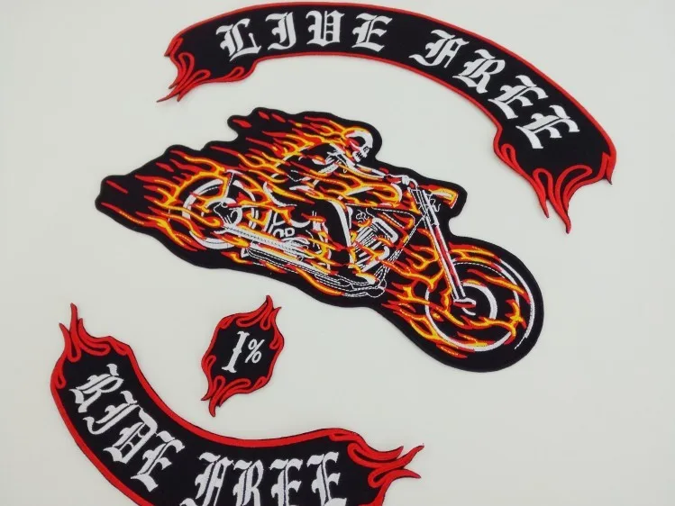 Flame Motorcycle Embroidered Iron on Patches Sets for Clothes DIY Patches For Jackets
Flame Motorcycle Embroidered Iron on Patches Sets for Clothes DIY Patches For Jackets