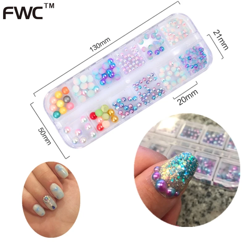 Mix Size Pearl Magic Design Mermaid Gradient Symphony Charms Beads Nail Art 3D Tips Decoration Jewelry Manicure
Mix Size Pearl Magic Design Mermaid Gradient Symphony Charms Beads Nail Art 3D Tips Decoration Jewelry Manicure