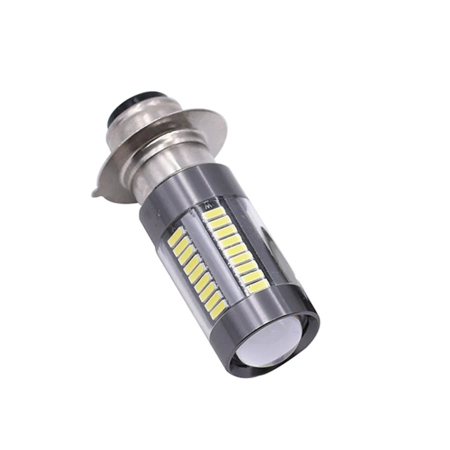 H6M P15D Motorcycle LED Headlight 100W 6-Side White 6000K 66LED 12V-24V Hi/Lo Beam Headlight Driving Light Bulb
H6M P15D Motorcycle LED Headlight 100W 6-Side White 6000K 66LED 12V-24V Hi/Lo Beam Headlight Driving Light Bulb