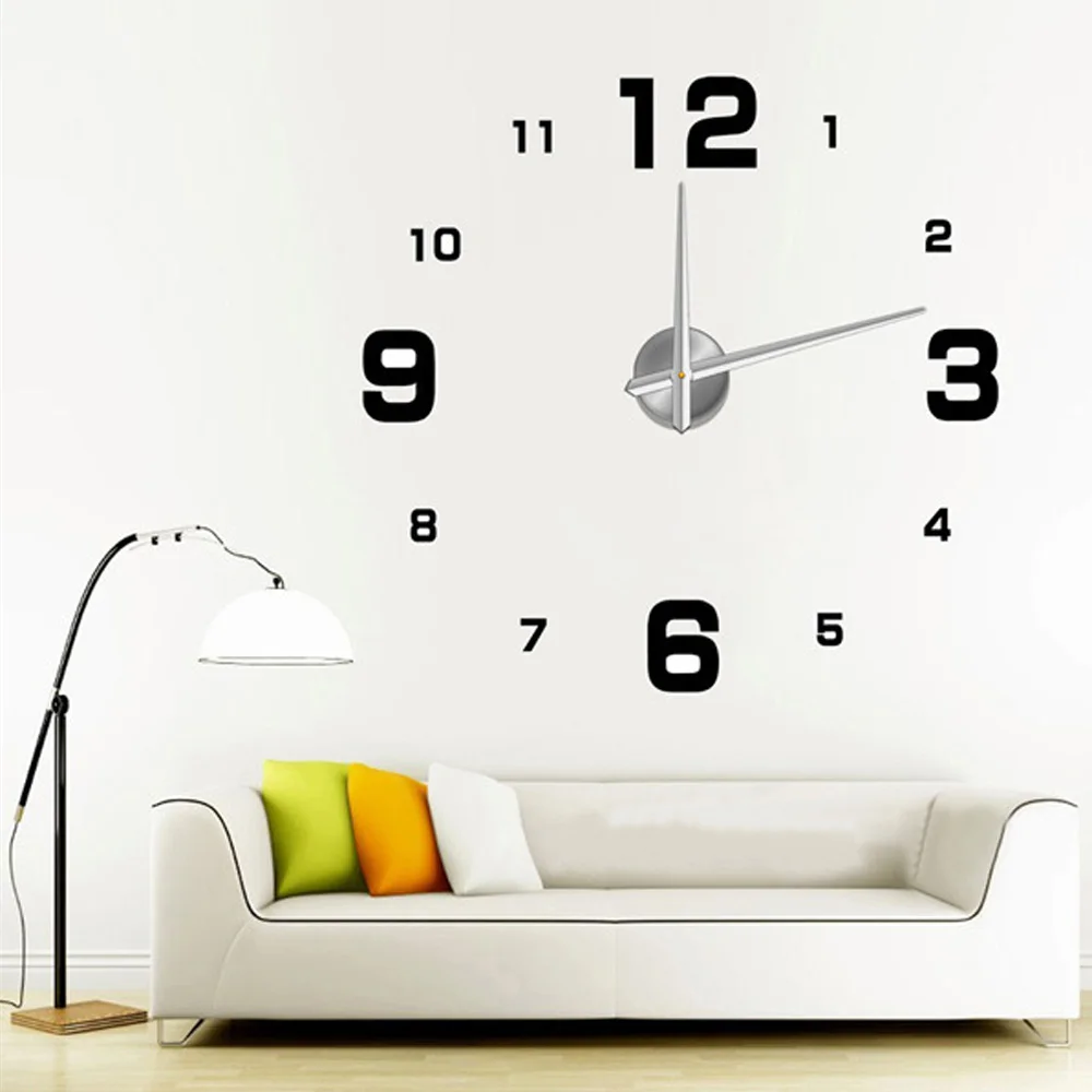 Home Decoration Home Watch Big Mirror Wall Clock Modern Design 3D DIY Large Decorative Wall Clocks Unique Gift Free Shipping
Home Decoration Home Watch Big Mirror Wall Clock Modern Design 3D DIY Large Decorative Wall Clocks Unique Gift Free Shipping