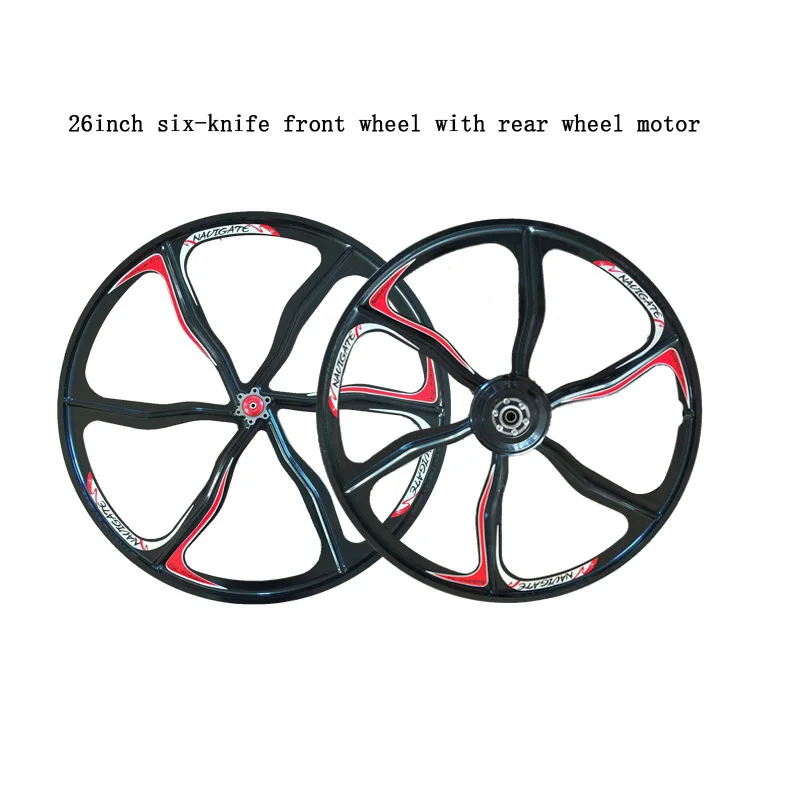 E-BIKE 36V/48V YOUE six-knife Fornt Wheel and Rear Hub Motor Kits Electric Bike Conversion Kits 26" Rear Wheel YOUE Motor
E-BIKE 36V/48V YOUE six-knife Fornt Wheel and Rear Hub Motor Kits Electric Bike Conversion Kits 26" Rear Wheel YOUE Motor