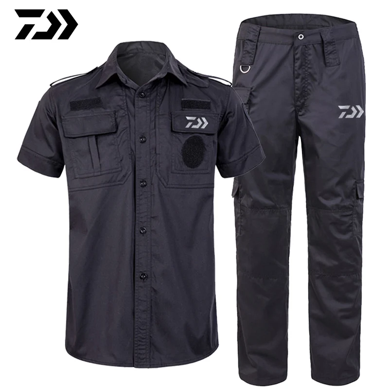 2019 Daiwa Men Fishing Clothing Suits Summer Fishing Trousers Anti Uv Shirts Fishing Pants Short Sleeve Tee Fishing
2019 Daiwa Men Fishing Clothing Suits Summer Fishing Trousers Anti Uv Shirts Fishing Pants Short Sleeve Tee Fishing