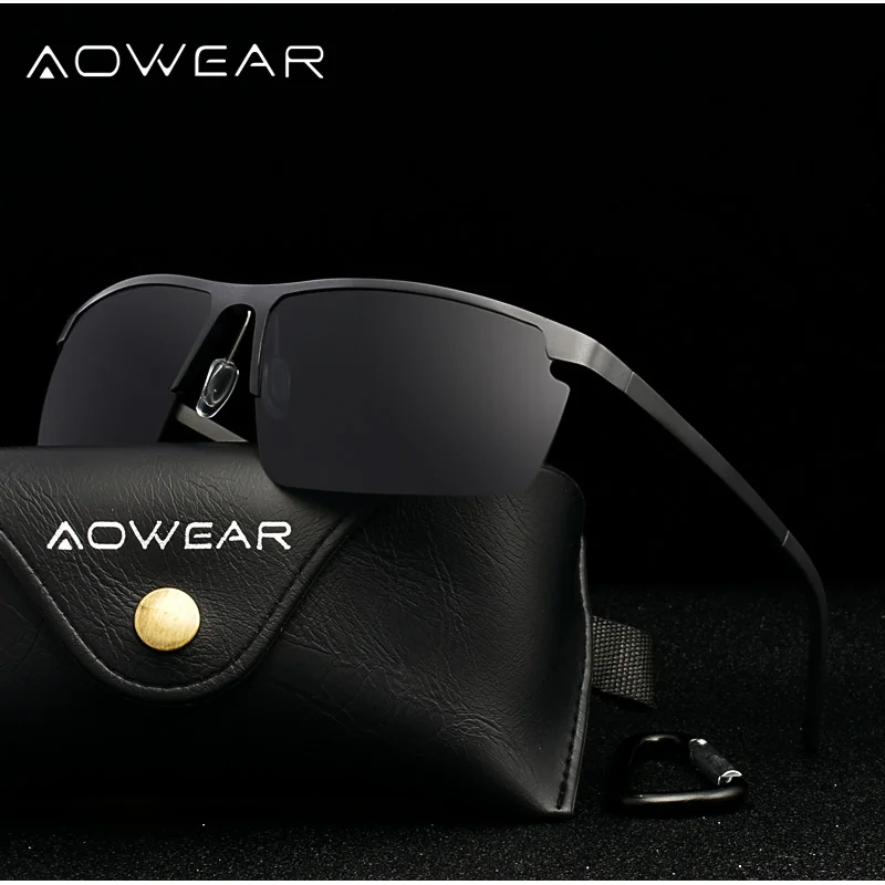 Солнцезащитные очки AOWEAR Мужские поляризационные, из натуральной алюминия, без оправы, роскошные брендовые легкие, для занятий спортом на от...
Солнцезащитные очки AOWEAR Мужские поляризационные, из натуральной алюминия, без оправы, роскошные брендовые легкие, для занятий спортом на от...