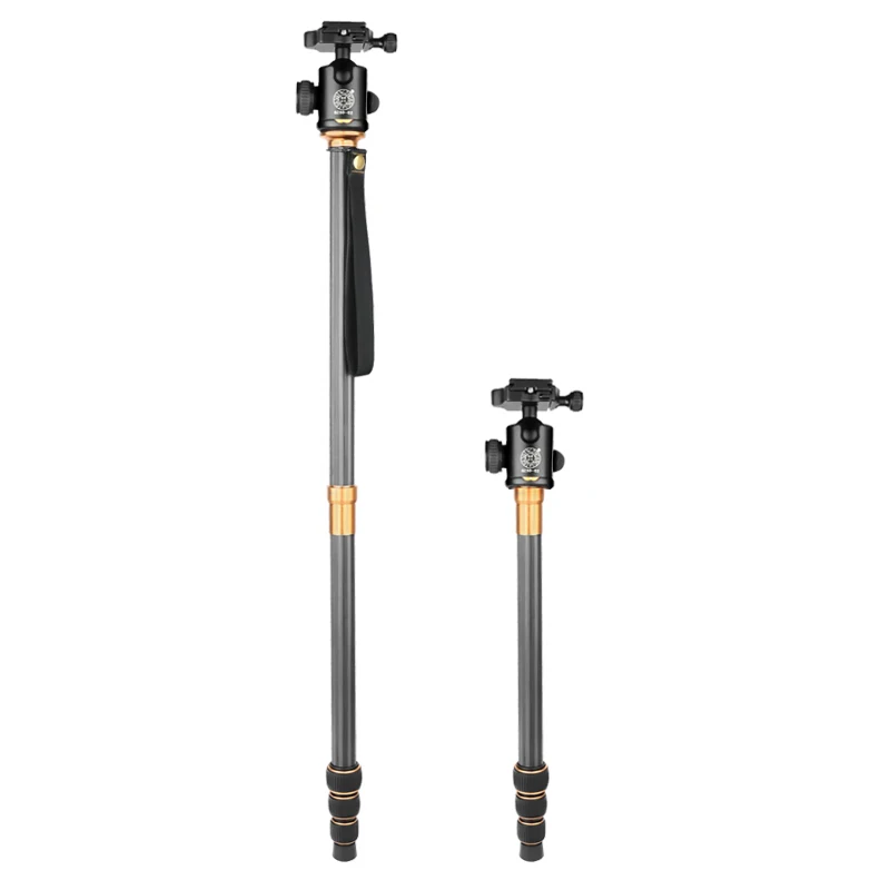 Q999C 62'' Carbon fiber lightweight extendable compact digital DSLR video camera tripod 5KG load heavy duty tripod camping stool
Q999C 62'' Carbon fiber lightweight extendable compact digital DSLR video camera tripod 5KG load heavy duty tripod camping stool