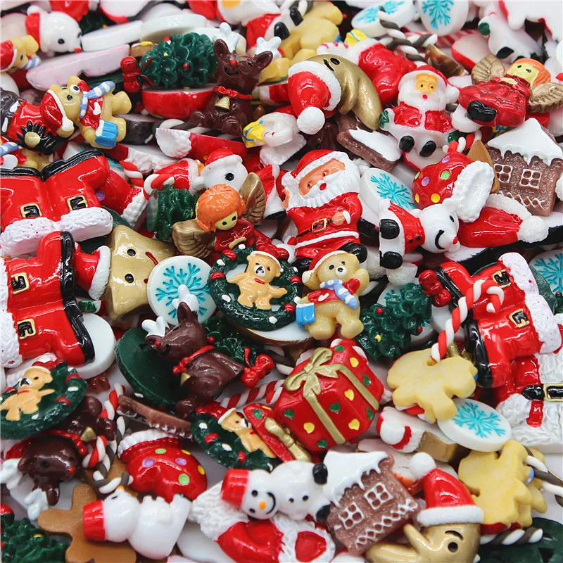 20pcs Resin Christmas mix styles flat back Cabochon Art Supply Decoration Charm hair bow center 15-30mm
20pcs Resin Christmas mix styles flat back Cabochon Art Supply Decoration Charm hair bow center 15-30mm