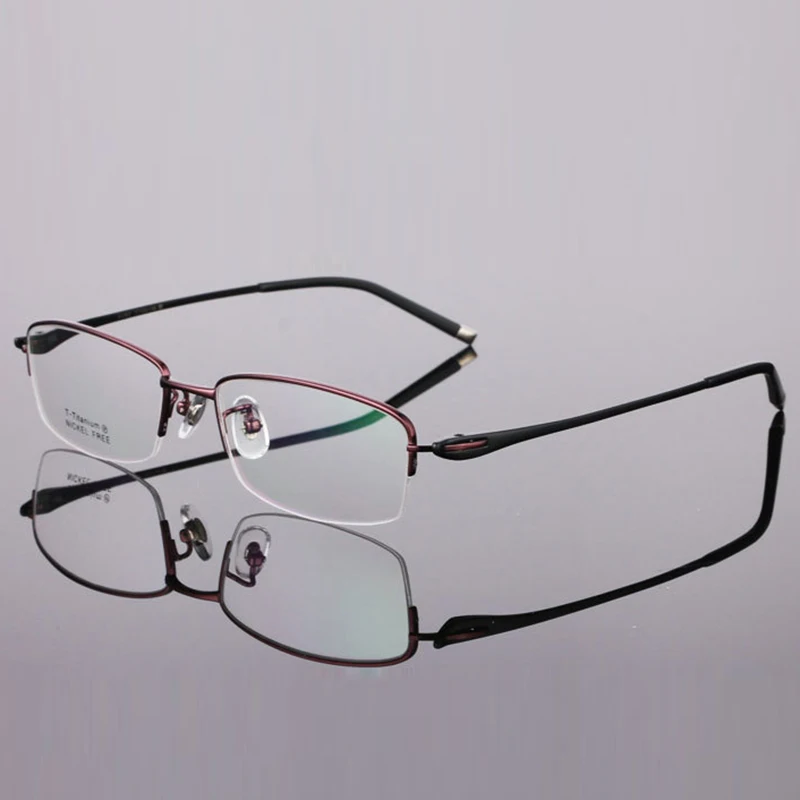 Bellcaca Pure Titanium Men Spectacle Frame Eyeglasses Prescription Computer Optical Clear Lens Eye Glasses Frame For Male BC277
Bellcaca Pure Titanium Men Spectacle Frame Eyeglasses Prescription Computer Optical Clear Lens Eye Glasses Frame For Male BC277