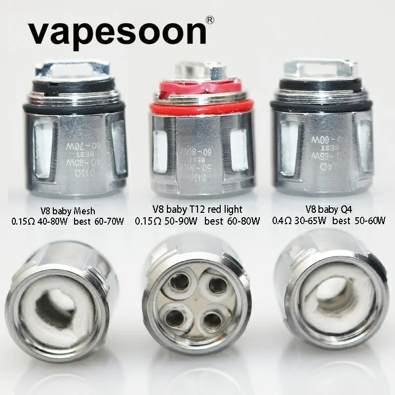 2 шт. VapeSoon Замена Стик принц младенец TFV12 ребенок маленький катушки головка для