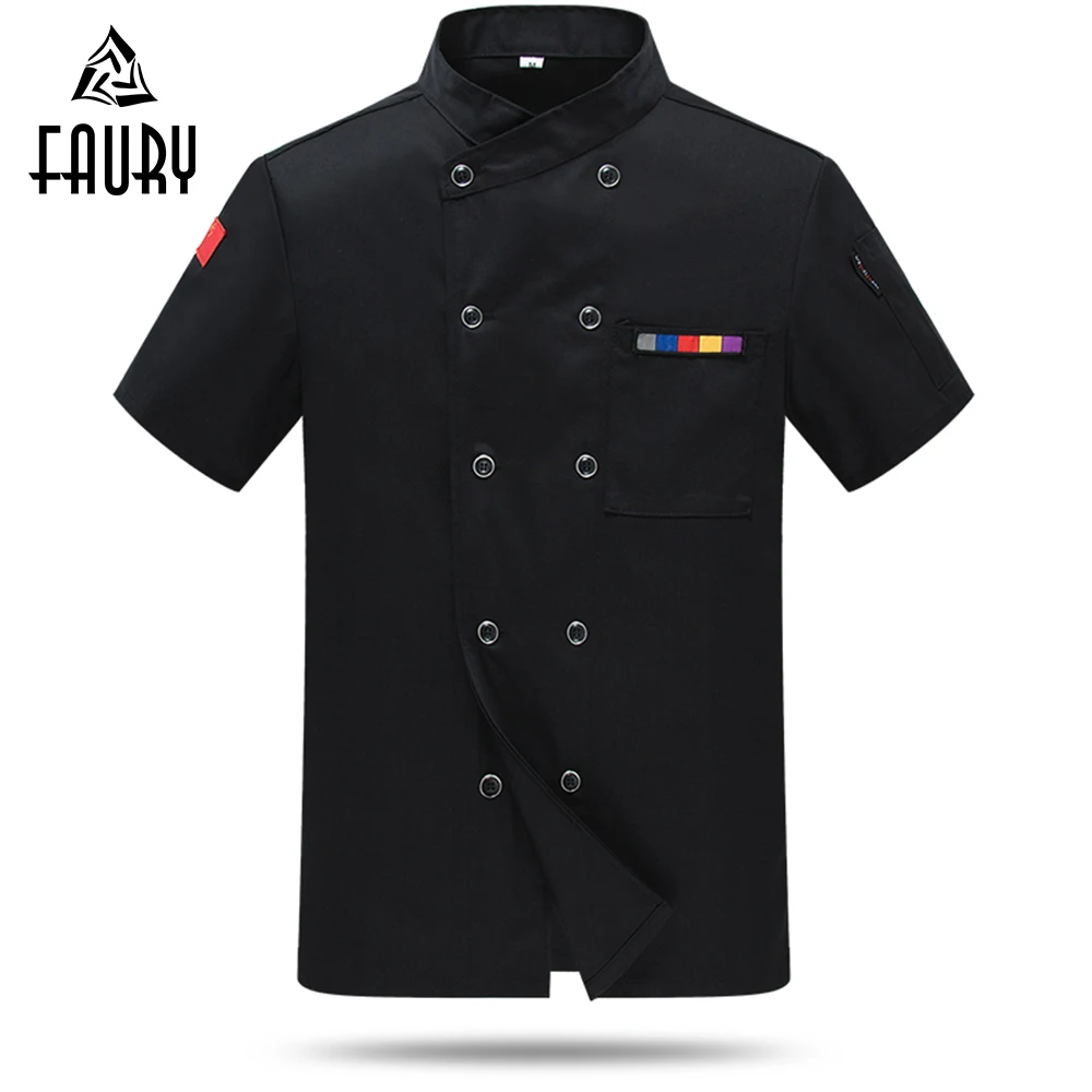Unisex Restaurant Uniform Shirt Chef Jacket Coat Food Service Hotel Kitchen Food Service Cafe Barbershop Pastry Work Clothes
Unisex Restaurant Uniform Shirt Chef Jacket Coat Food Service Hotel Kitchen Food Service Cafe Barbershop Pastry Work Clothes