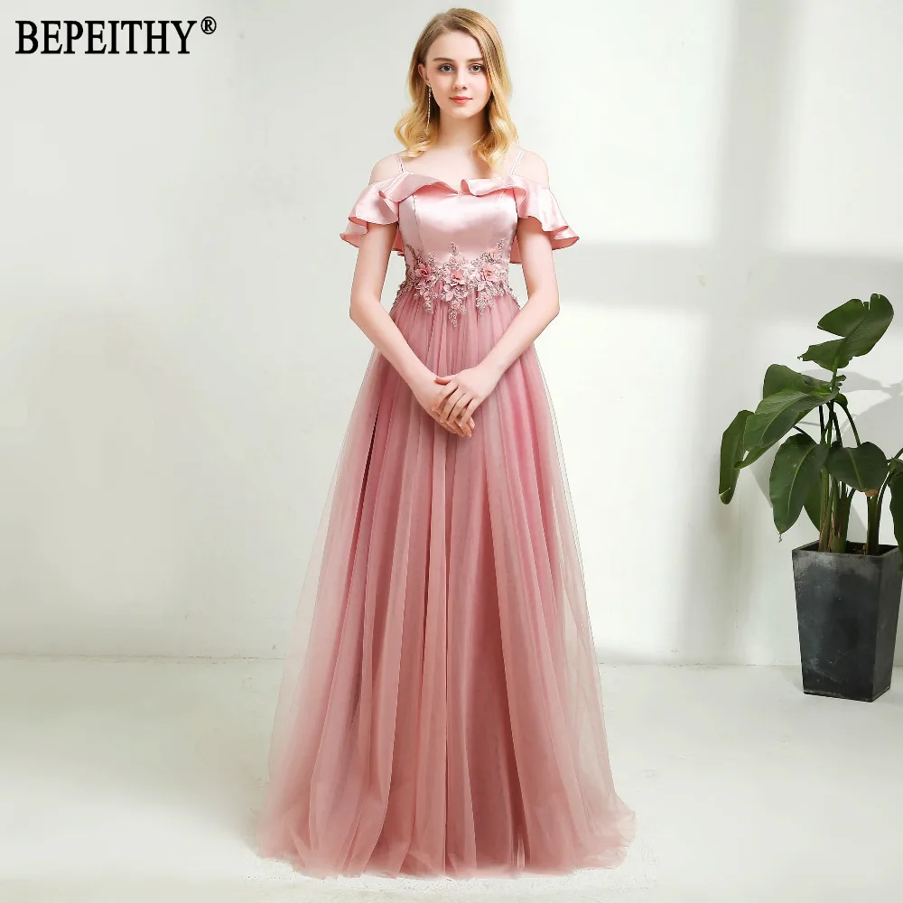 BEPEITHY Vestido De Festa New Design Boat Neck Appliques Beads Tulle Prom Gown Long Pink Evening Dresses 2022 Custom Made
BEPEITHY Vestido De Festa New Design Boat Neck Appliques Beads Tulle Prom Gown Long Pink Evening Dresses 2022 Custom Made