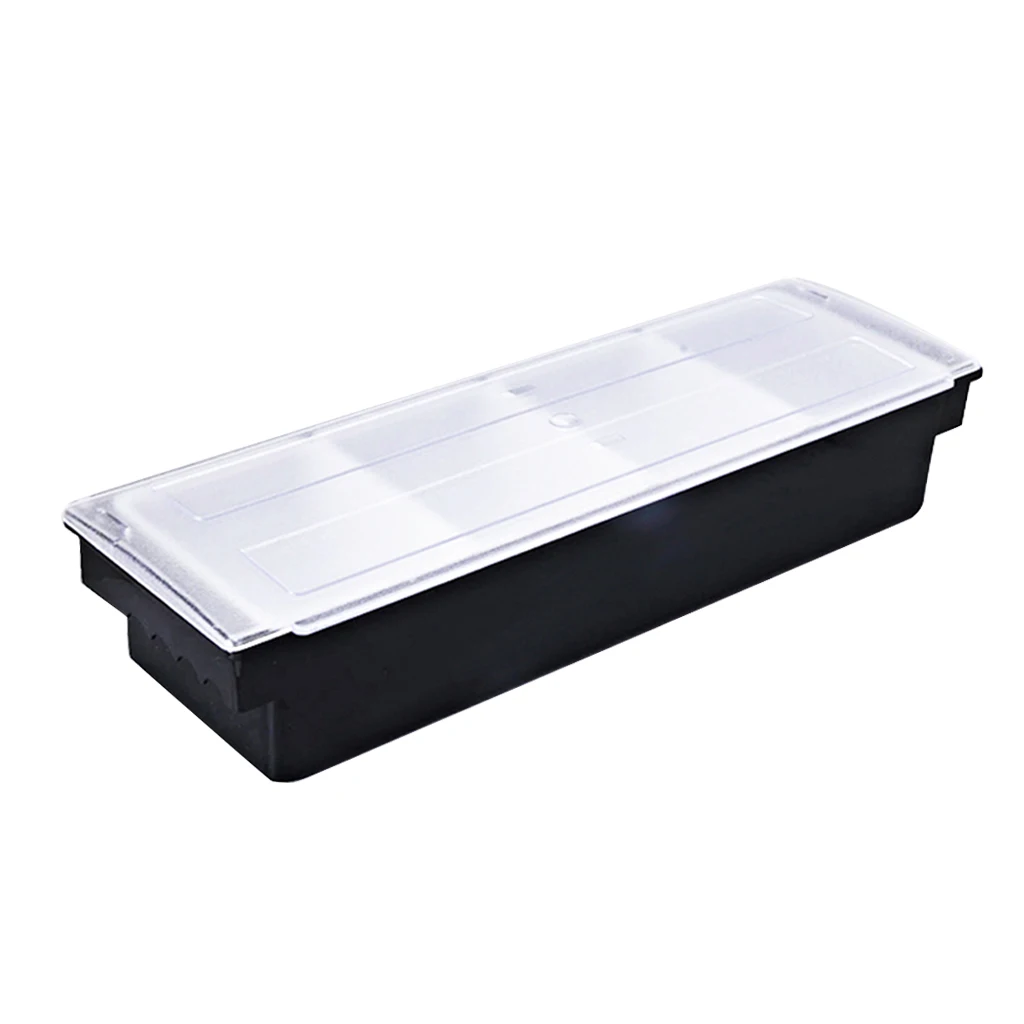 Bar Top Food and Condiment Dispenser 4 Tray Plastic Garnish Station for Serving, Bartending, and Salad Prep Tools
Bar Top Food and Condiment Dispenser 4 Tray Plastic Garnish Station for Serving, Bartending, and Salad Prep Tools