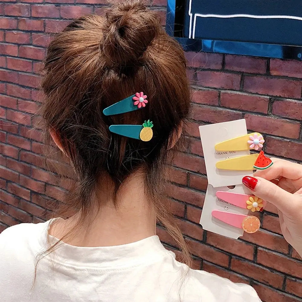 2Pcs/set Korean Fresh Fruit BB Clips Set Cute Girls Childeren Watermelon Banana Flower Hair Clips Hair Accessories Jewelry
2Pcs/set Korean Fresh Fruit BB Clips Set Cute Girls Childeren Watermelon Banana Flower Hair Clips Hair Accessories Jewelry