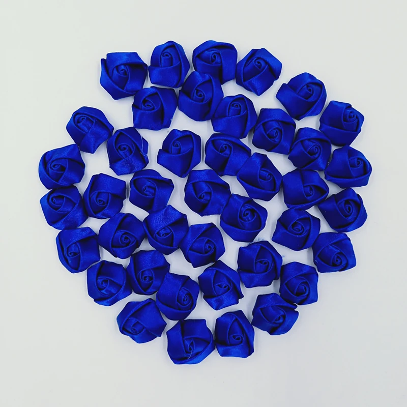 50Pieces/Bag Royalblue Roses Handmade Little Size 2.5CM Satin Rose Ribbon Flowers Hand DIY Wedding Bouquet Flower Accessories
50Pieces/Bag Royalblue Roses Handmade Little Size 2.5CM Satin Rose Ribbon Flowers Hand DIY Wedding Bouquet Flower Accessories