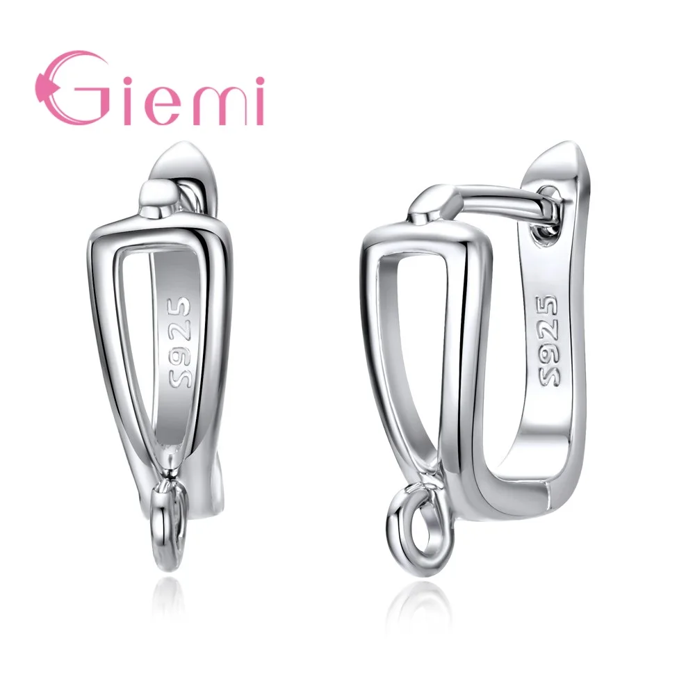 New Arrival 100% 925 Sterling Silver Jewelry Making Findings DIY Earring For Women Ladies Hoop Earrings Accessories
New Arrival 100% 925 Sterling Silver Jewelry Making Findings DIY Earring For Women Ladies Hoop Earrings Accessories