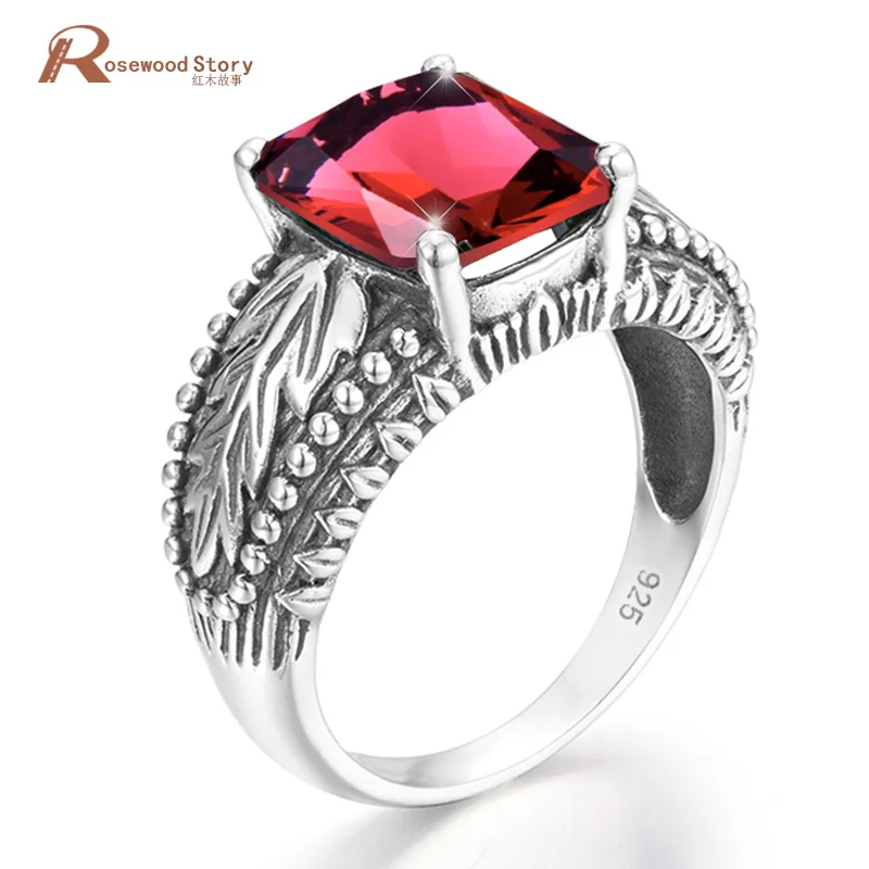 Fashion Handmade 925 Sterling Silver Ruby Rings for Women July Birthstone Ring Luxury Wedding Men Anniversary Gift Wholesale
Fashion Handmade 925 Sterling Silver Ruby Rings for Women July Birthstone Ring Luxury Wedding Men Anniversary Gift Wholesale