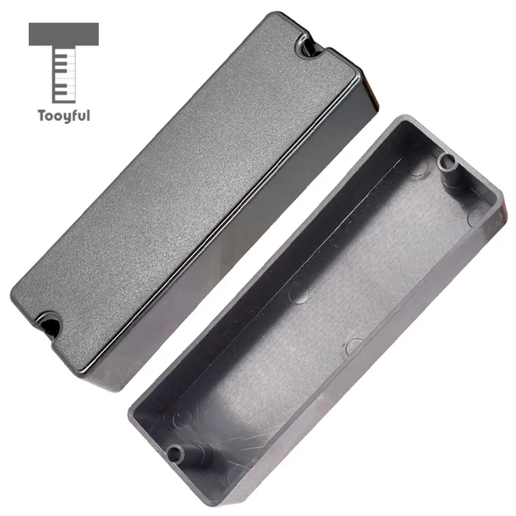 Tooyful Sealed Closed Type Humbucker Pickup Covers for 6 String Electric Bass 2 Hole
Tooyful Sealed Closed Type Humbucker Pickup Covers for 6 String Electric Bass 2 Hole