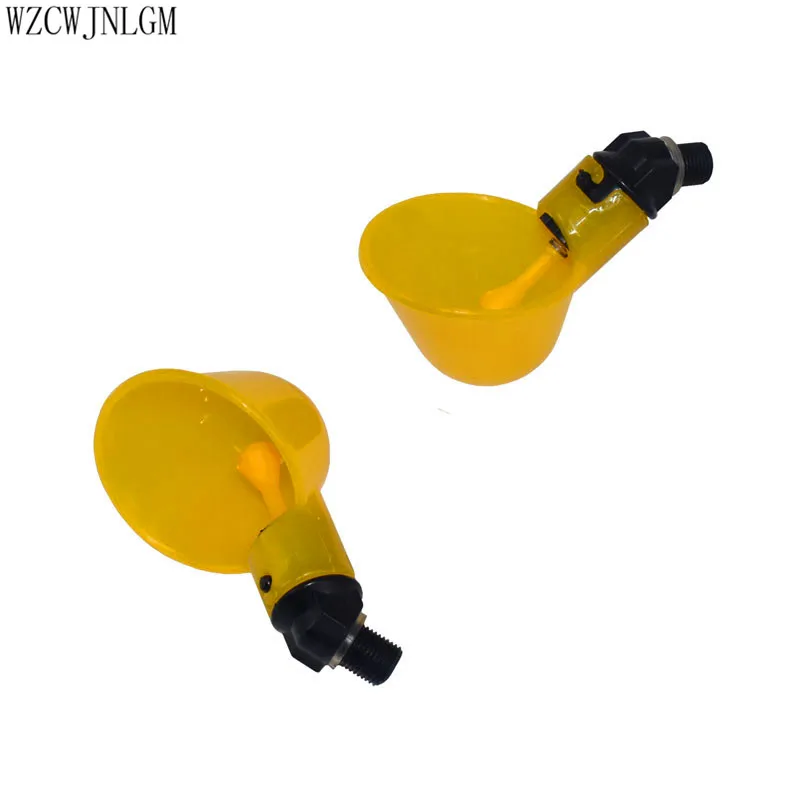 50 pcs Automatic Quail Drinking Wine Chicken Watering Bowl With Yellow Nipples Farm poultry drinking water system
50 pcs Automatic Quail Drinking Wine Chicken Watering Bowl With Yellow Nipples Farm poultry drinking water system