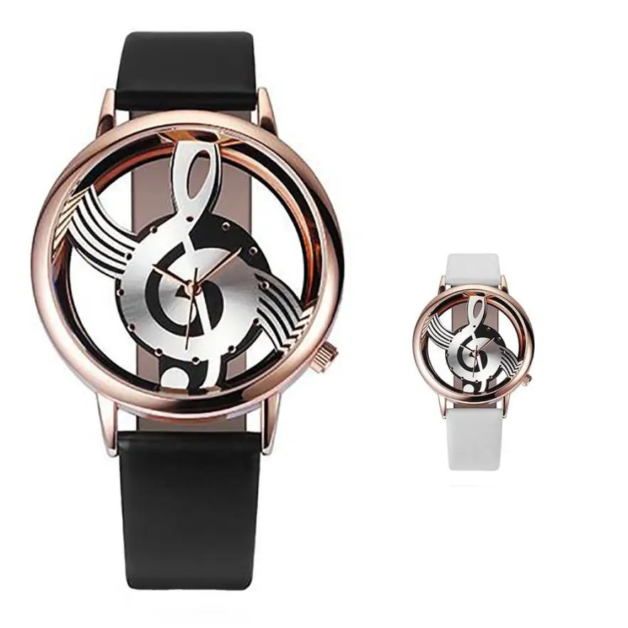 Music Notation Round hand clock 2018 Temperament Fashion Ladies WristWatch Simple Beautiful Analog Women's Quartz Watch Fi
Music Notation Round hand clock 2018 Temperament Fashion Ladies WristWatch Simple Beautiful Analog Women's Quartz Watch Fi
