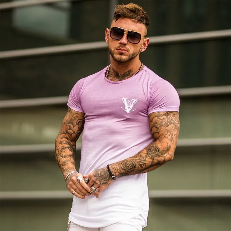 GITF Gradual Sports T-Shirt Men Running Tight Sport T-Shirt Compression Quick Dry T Shirt Male Gyms Jogging Tees Tops
GITF Gradual Sports T-Shirt Men Running Tight Sport T-Shirt Compression Quick Dry T Shirt Male Gyms Jogging Tees Tops