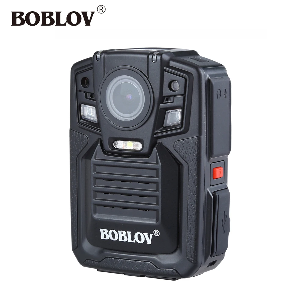 BOBLOV полиции Камера HD66 02 Ambarella A7 1296P HD видео запись камера видеорегистратор DVR ИК