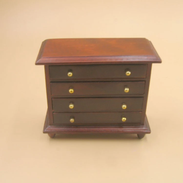 G08-X339 children gift Toy 1:12 Dollhouse mini Miniature rement wooden four drawer cabinet 1pcs
G08-X339 children gift Toy 1:12 Dollhouse mini Miniature rement wooden four drawer cabinet 1pcs