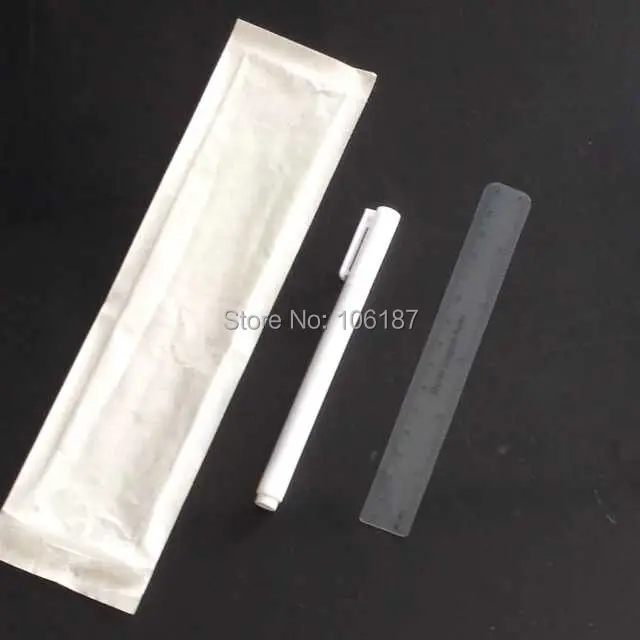 1Pc Tattoo Permanent Makeup Marker Pen With 1Pc Sterile Ruler New Fine Tipped Pen Set For Permanent Makeup Eyebrow Lips Supply
1Pc Tattoo Permanent Makeup Marker Pen With 1Pc Sterile Ruler New Fine Tipped Pen Set For Permanent Makeup Eyebrow Lips Supply