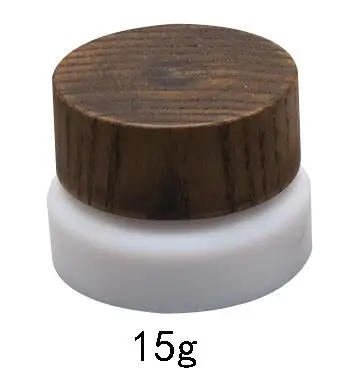 15G 30Pcs/Lot Cosmetic White Glass Facial Cream Jar with Wooden Cap, Portable Portable Eye Cream/Mask Refillable Pot n Wood Lid
15G 30Pcs/Lot Cosmetic White Glass Facial Cream Jar with Wooden Cap, Portable Portable Eye Cream/Mask Refillable Pot n Wood Lid