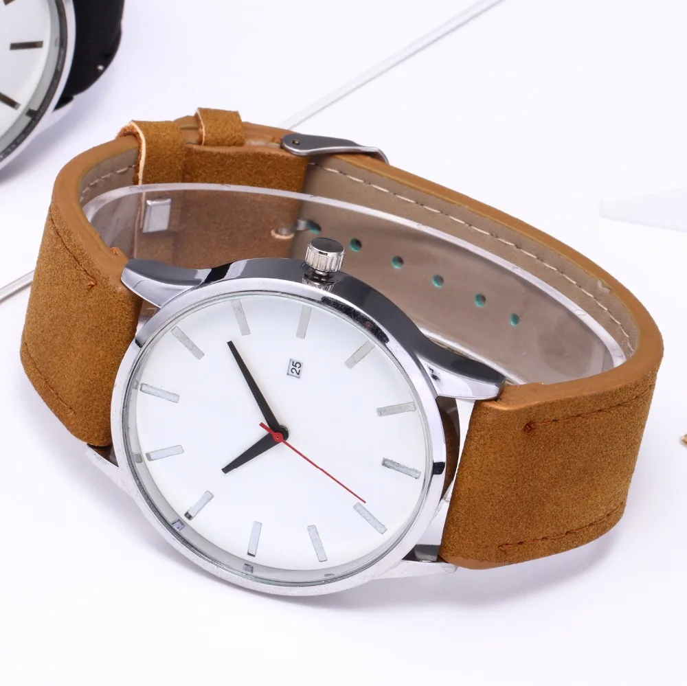 New Arrived Watch Fashion Leather Quartz Watch Men's Casual Sports Watches Men Male Luxury Wristwatch Hombre Hour Clock Relogio
New Arrived Watch Fashion Leather Quartz Watch Men's Casual Sports Watches Men Male Luxury Wristwatch Hombre Hour Clock Relogio