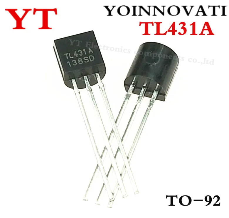 Микросхема TL431 TL431A TO-92 IC 50 шт