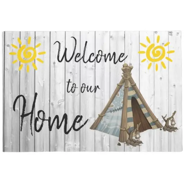 Cute Rustic Wood Pattern Welcome to Our Home Door Mat Entrance Lovely Camper Indoor Living Room Floor Mats Rubber Rug Home Decor
Cute Rustic Wood Pattern Welcome to Our Home Door Mat Entrance Lovely Camper Indoor Living Room Floor Mats Rubber Rug Home Decor