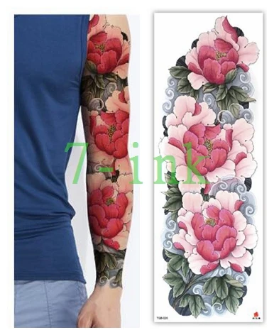 Waterproof Tattoos Sticker Full Arm Pink rose Pink plum tattoo Water Transfer flash tatoo fake tattoo for men women
Waterproof Tattoos Sticker Full Arm Pink rose Pink plum tattoo Water Transfer flash tatoo fake tattoo for men women