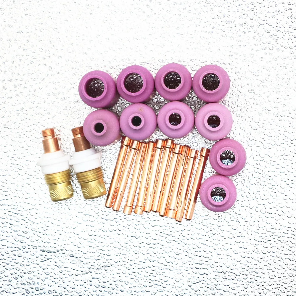 TIG Argon Welding Air Water Cooled torches WP18 17 26 Ceramic Nozzle collet body gas lense insulator
TIG Argon Welding Air Water Cooled torches WP18 17 26 Ceramic Nozzle collet body gas lense insulator
