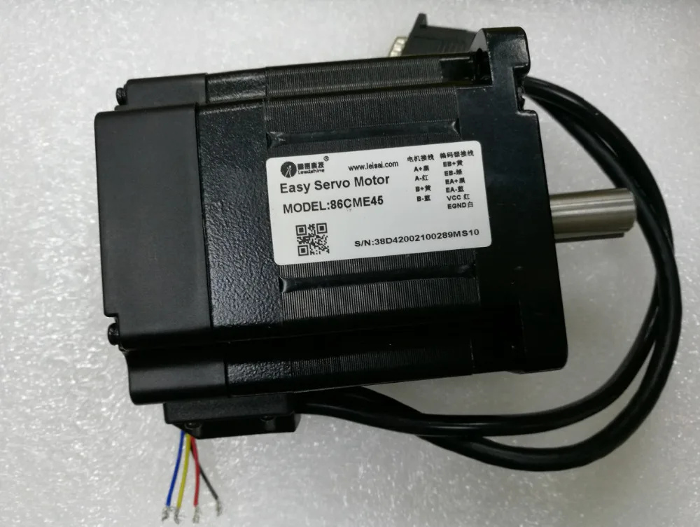 Leadshine Closed Loop Stepper Motor 86CME45 NEMA34 Servo motor instal 1000-Line Encoder 450W easy servo motor 4.5NM shaft 14mm
Leadshine Closed Loop Stepper Motor 86CME45 NEMA34 Servo motor instal 1000-Line Encoder 450W easy servo motor 4.5NM shaft 14mm