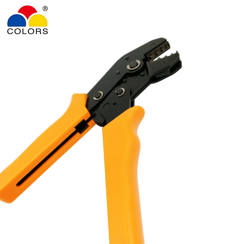 COLORS SN-06 crimping pliers capacity 0.5-6mm2 20-10AWG for insulated terminals and connectors clamp self-adjusting hand tools
COLORS SN-06 crimping pliers capacity 0.5-6mm2 20-10AWG for insulated terminals and connectors clamp self-adjusting hand tools