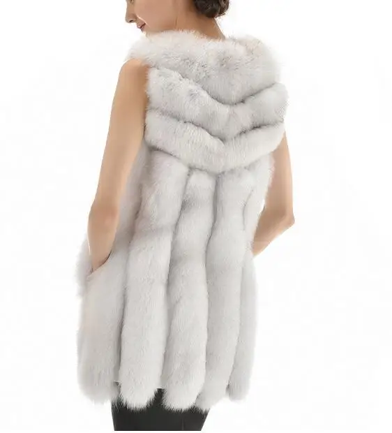 MJ-002 New Fashion Women Winter Clothes long Waistcoat Fox Fur Vest Female Faux Fur Vest Coat
MJ-002 New Fashion Women Winter Clothes long Waistcoat Fox Fur Vest Female Faux Fur Vest Coat