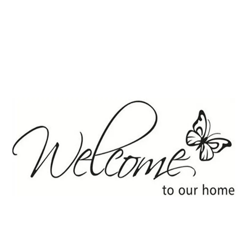 Welcome Home Wall Sticker DIY Removable Welcome To Our Home Wall Decals Home Decor Living Room Stickers
Welcome Home Wall Sticker DIY Removable Welcome To Our Home Wall Decals Home Decor Living Room Stickers