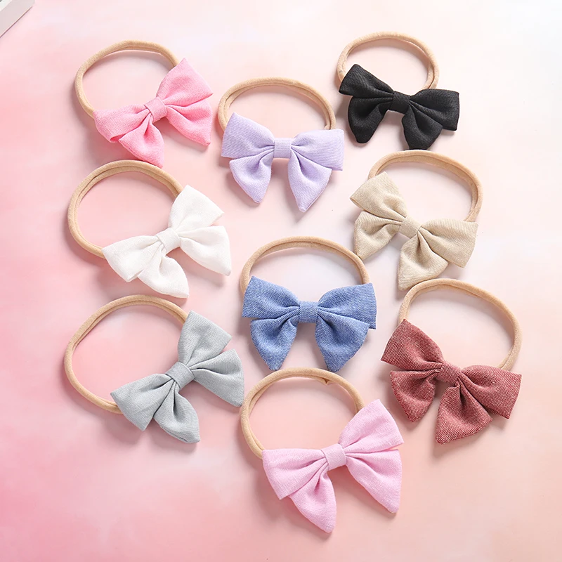 9colors 20pcs Girls Nylon Headbands 2018 High Elastic Skinny Nylon Head Band Cotton Bows Baby Headband Kids Hair Accessories
9colors 20pcs Girls Nylon Headbands 2018 High Elastic Skinny Nylon Head Band Cotton Bows Baby Headband Kids Hair Accessories