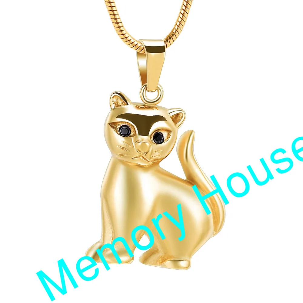 JJ001 Loss Cat Stainless Steel Memorial Urn Necklace For Pet Cremation Ashes Pendant Keepsake Jewelry - Three Color
JJ001 Loss Cat Stainless Steel Memorial Urn Necklace For Pet Cremation Ashes Pendant Keepsake Jewelry - Three Color