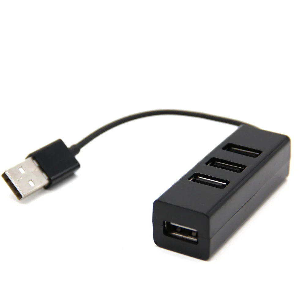 Горячая Распродажа USB 2 0 концентратор 4 порта usb хаб Adpater разветвитель для