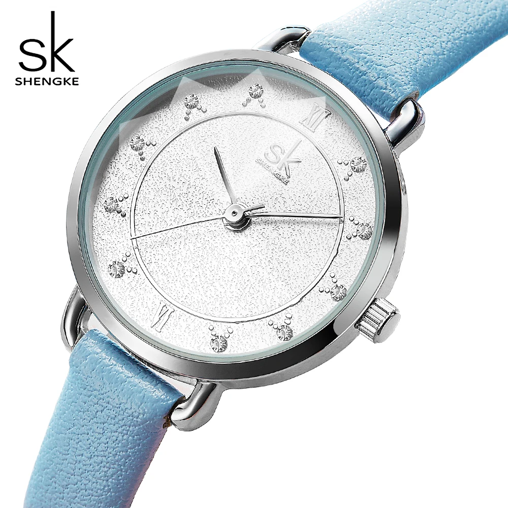 Shengke Women's Watches Luxury Leather Wrist Watch For Women Fashion Quartz Watches Bayan Kol Saati Diamond Reloj Mujer 2022
Shengke Women's Watches Luxury Leather Wrist Watch For Women Fashion Quartz Watches Bayan Kol Saati Diamond Reloj Mujer 2022