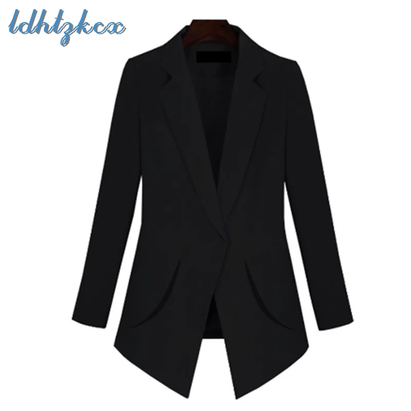 Black Blazer Women XL-5XL Plus Size Coats Long Sleeve Spring Autumn Jacket Female Clothing Korean Office Lady Blazers CX56
Black Blazer Women XL-5XL Plus Size Coats Long Sleeve Spring Autumn Jacket Female Clothing Korean Office Lady Blazers CX56