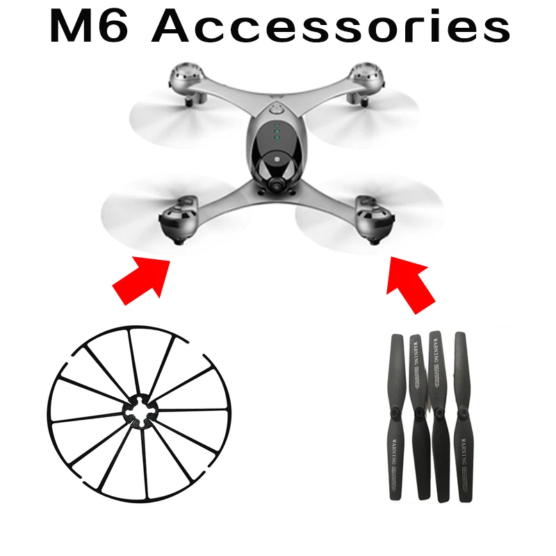 SMRC M6 RC Quadcopter Drone Spare parts propellers blades set protection ring remote controller accessories follow me Drones
SMRC M6 RC Quadcopter Drone Spare parts propellers blades set protection ring remote controller accessories follow me Drones