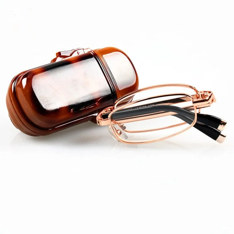 Классические мужские очки для чтения с прозрачными линзами wo металлические