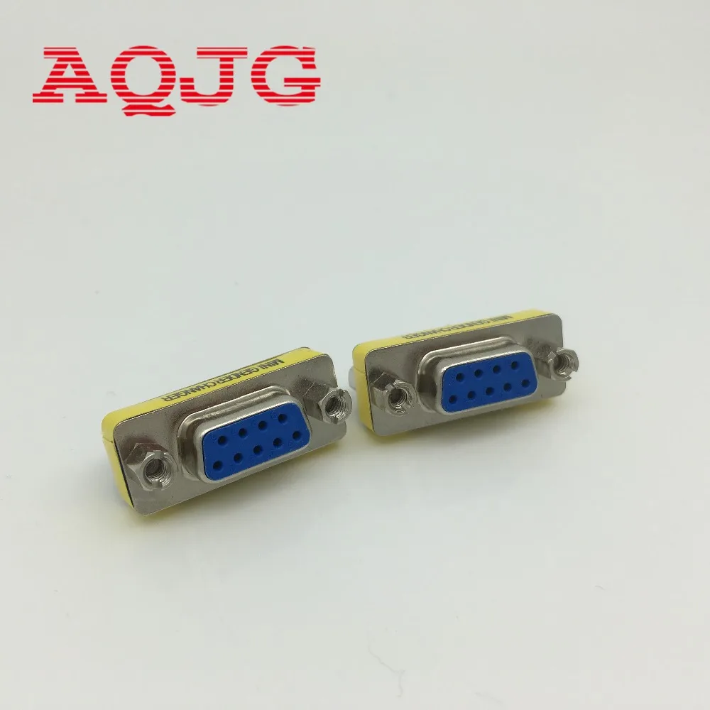1pcs 9 Pin RS-232 DB9 FeMale to FeMale Serial Cable Gender Changer Coupler Adapter DB9 extend adpter AQJG
1pcs 9 Pin RS-232 DB9 FeMale to FeMale Serial Cable Gender Changer Coupler Adapter DB9 extend adpter AQJG