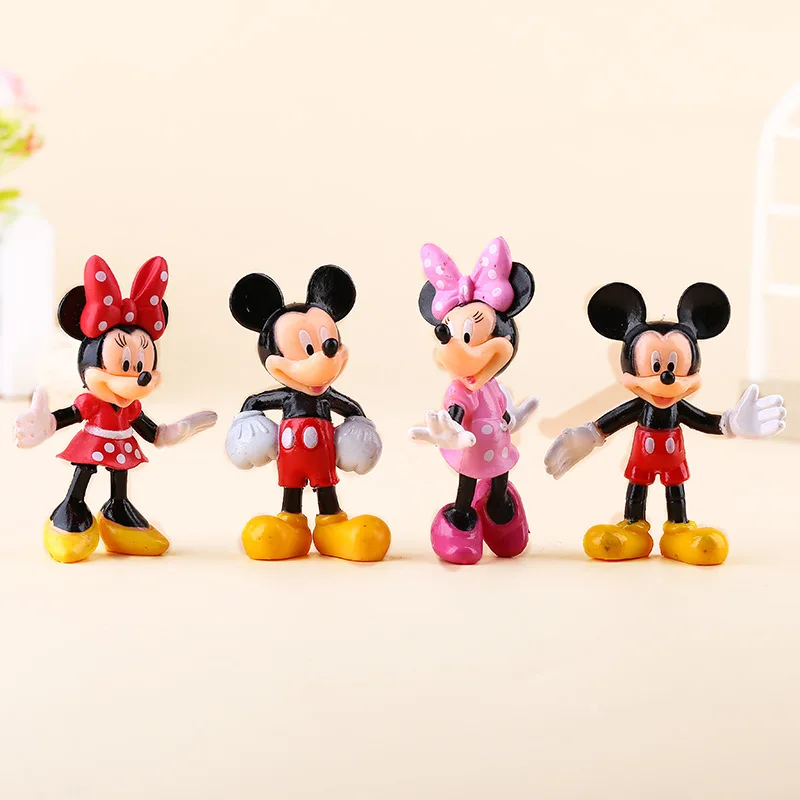 4 pcs/lot Disney Action & Toy Figures Cute Mickey Minnie Cartoon Anime DIY Mobile Phone Keychain Doll Mini Decoration
4 pcs/lot Disney Action & Toy Figures Cute Mickey Minnie Cartoon Anime DIY Mobile Phone Keychain Doll Mini Decoration